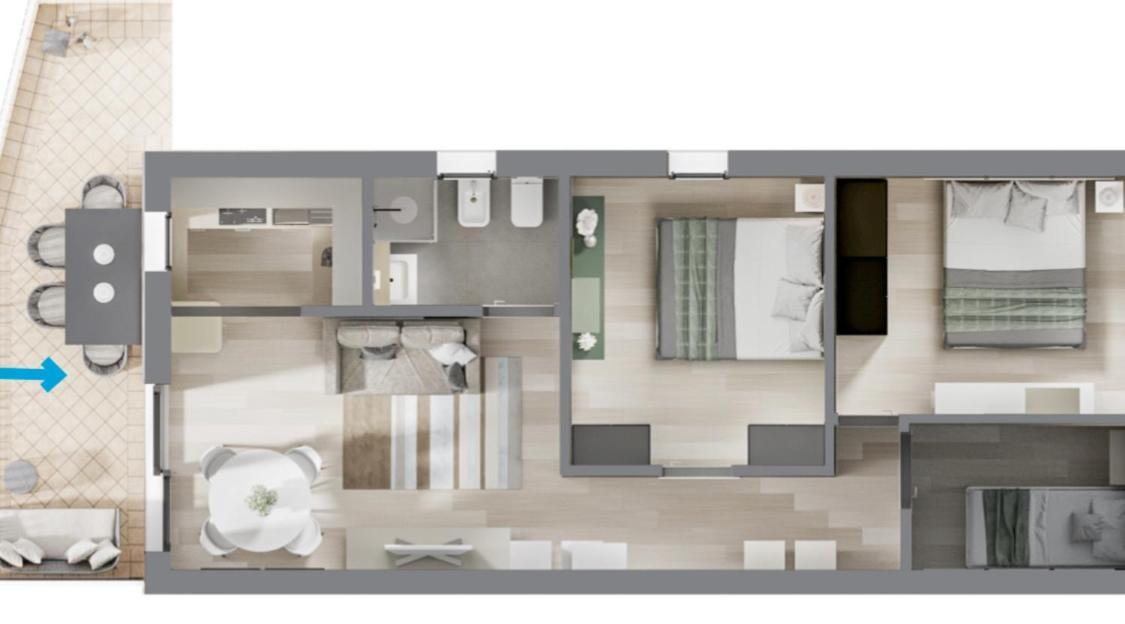 Apartmán Marine House Lignano Sabbiadoro Exteriér fotografie